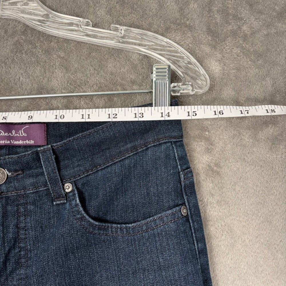 Gloria Vanderbilt The Perfect Fit Bootcut Jeans Women’s 6 Dark Wash Classic - Picture 4 of 6